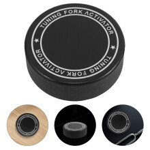 LEORX Tuning Fork Puck Accessory Black Activator 1 Pack