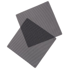 PVC Computer Mesh Cover Black Durable 14x14 cm