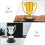 LEORX Small Trophy Decoration Silver Plastic 6 Pieces 4