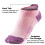 Women's Ankle Socks - Cushioned Running Athletic No-Show, 5 3