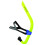 Speedo Speedo snorkel da immersione Bullet Head unisex, Lime Shock, Taglia Unica US 1