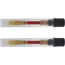 NIAIZEK Oboe Reeds Soft Red Natural Material 2 Pcs