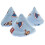 Pee-Pee Teepee Wild West Blau - Cello Tasche 1