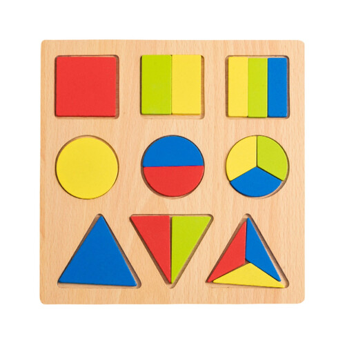 Alphabet and Number Puzzle Blocks Educational Toy 1 Set