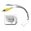 8-pin reverse camera video adapter cable for Toyota 2