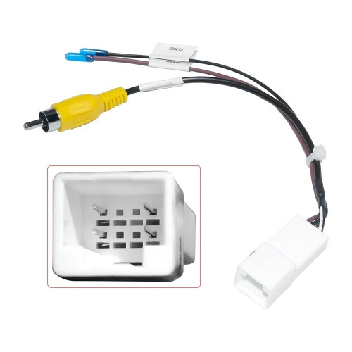 8-pin reverse camera video adapter cable for Toyota 1