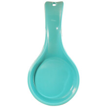 Reston Lloyd Rest Plastic Counter Stove Top Utensil Holder for Spoons Ladle Tong 8.5 x 4 inch Turquoise