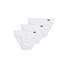 Jockey Elance Bikini - 3 Pezzi - Slip in Cotone 100% per Uomo, Bianco, XL