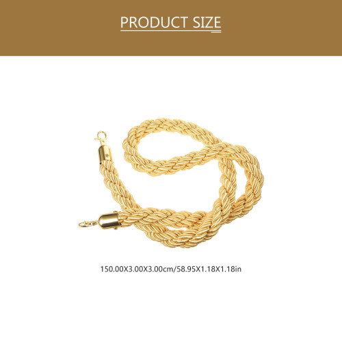 Stainless Steel Queue Barrier Rope for Crowd Control 1 Piece 1
