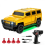 Mini RC Drift Truck 1:64 Scale 4WD Yellow 1