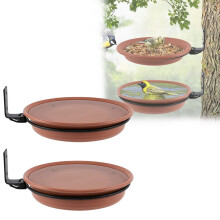 Wall-Mounted Bird Feeder and Bath Durable Reusable