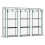 46 x 215cm Nine-Shelf Greenhouse 2