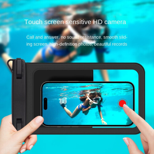 Waterproof Phone Bag Set 7.5 Inch Double Compartment 2 Pack 2