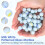 Glass Marbles Assorted Colors Smooth Texture 50 Pieces 5