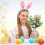 Easter Decor Eggs Pastel Berries Vine 16-inch Spring Floral 6