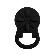 Magnetic Glasses Holder Silicone Eyeglass Hanger Black