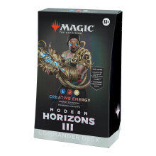 Magic: The Gathering Modern Horizons 3 Commander Deck - Energia Creativa (Mazzo 100 Carte + Accessori)