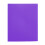 File Folder with Pockets and Prong Fasteners A4 Purple PP 2