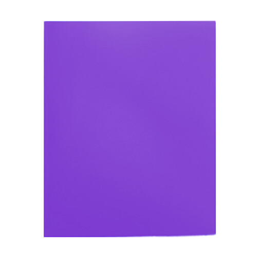 File Folder with Pockets and Prong Fasteners A4 Purple PP 1