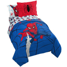 Juego de cama completo Jay Franco Marvel Spiderman Webtastic 7 piezas