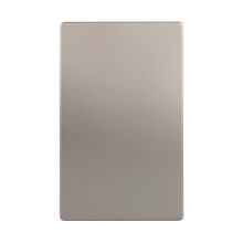 ENERLITES Schroefloze Blanke Wandplaat, Kindveilig Blanke Uitlaatcover, Standaardmaat, 1-Gang 4.68" x 2.93"