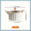 Enamel Cast Iron Dutch Oven 2.64 Gal with Lid 2