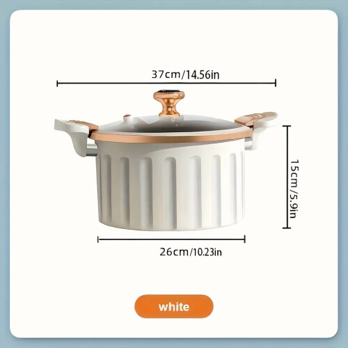 Enamel Cast Iron Dutch Oven 2.64 Gal with Lid 1