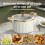 Enamel Cast Iron Dutch Oven 2.64 Gal with Lid 8