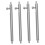 Stainless Steel Watchband Pins 4 Pcs 4