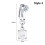 Fake Belly Button Ring Non-Piercing CZ Dangle Navel Jewelry 5