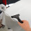 Car Window Tint Scraper with Black Plastic Handle 8
