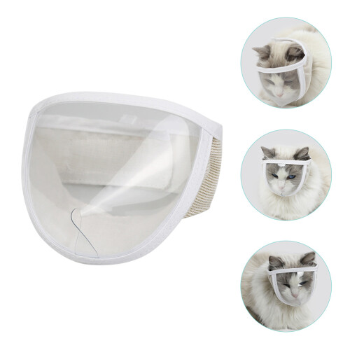 Supvox breathing muzzle portable head cover for grooming