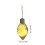 LED Light Bulb Ornament Purple Hydrangea 1 pc 3
