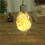 LED Light Bulb Ornament Purple Hydrangea 1 pc 5