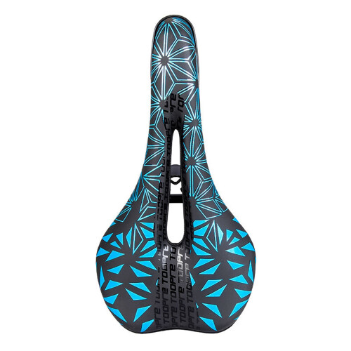 Hollow Bicycle Saddle with Shockproof Filling and Geometric 1