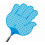 Extendable Fly Swatter Stainless Steel with Rubber Handle 3 4