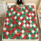 Christmas Throw Blanket Red Green Stripes Polyester Flannel 5