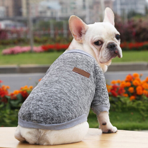 Classic Knitted Dog Sweater Medium Size 2