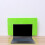Office Desk Divider Green 50x30x0.4cm 8