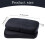 Navy Blue Chair Arm Covers with Memory Foam 2-Piece 3