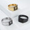 Stainless Steel Cross Ring Gold Size 8 4