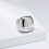Women's Stainless Steel Minimalist Ring Silver Size 8 4
