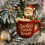Martini Glass Christmas Ornament Drink Theme 5