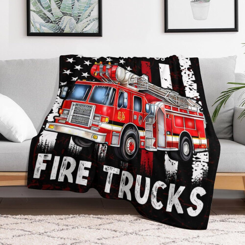 Couverture bus scolaire pour garçons 30 x 40 pouces 1