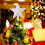 Christmas Tree Top Star Pendant Silver Holiday Decoration 6