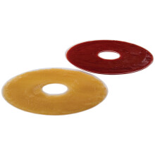 NESCO LSS-2-6 Round Clear Plastic 13 1/2"""" Fruit Roll Sheets Food Dehydrators White