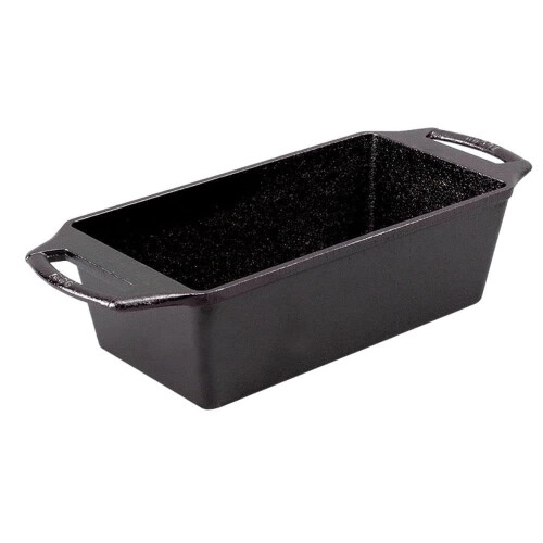 Lodge Lodge Cast Iron Loaf Pan 8.5x4.5 Inch Black