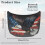Car Hood Cover Polyester Elastic Eagle American Flag for 7