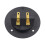 Compact Subwoofer Speaker Box Terminal with Gold-Plated 8