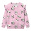 Girls Panda Sweatshirt Pink Ruffle Long Sleeve Oversized 4